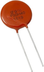 V14H300P, Varistors 300V 6500A 400pF 14mm Radial