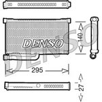 DRR02004, Радиатор отопителя AUDI: A6 (4B, C5) 2.4 97 - 05 , A6 (4F2) 2.4 04 -  ...