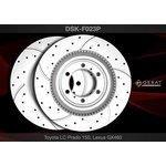 Тормозной диск Gerat DSK-F023P (передний) Platinum