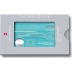 Швейцарская карта Victorinox SwissCard Nailcare (0.7240.T21) бирюзовый ...