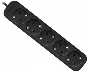 Фото 1/8 Сетевой удлинитель Defender M530, 3м, черный [99330]