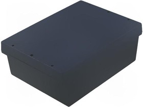 Z46A PS, 198x144x73.1мм, пластик, чёрный, с фланцами / Z46A PS