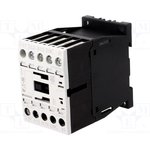 276589 DILM7-01(24V50/60HZ), Contactor, 24 V ac Coil, 3-Pole, 7 A, 3 kW, 3NO ...