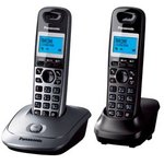 Телефон Panasonic KX-TG2512RU2 {Доп трубка в комплекте, АОН, Caller ID ...