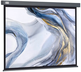Фото 1/5 Экран Cactus 128x170.7см Wallscreen CS-PSW-128X170-SG 4:3 настенно-потолочный рулонный серый