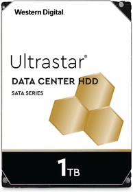 Жесткий диск WD SATA-III 1Tb 1W10001 HUS722T1TALA604 Ultrastar DC HA210 512N (7200rpm) 128Mb 3.5"