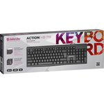 Клавиатура Defender Action HB-719, USB, черный [45719]