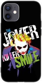 Фото 1/3 124209, Deppa Чехол TPU для Apple iPhone 12 mini, черный, Joker02