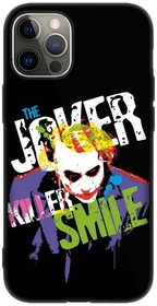 Фото 1/3 124210, Deppa Чехол TPU для Apple iPhone 12 Pro/ 12, черный, Joker02