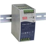 TDR-240-48, Блок питания: импульсный, 240Вт, 48ВDC, 5А, 480-780ВDC, DIN, 1кг