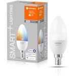 Лампа светодиодная SMART+ WiFi Candle Tunable White 40 5Вт/2700-6500К E14 ...