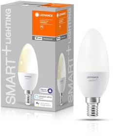 Фото 1/2 Лампа светодиодная SMART+ WiFi Candle Dimmable 40 5Вт/2700К E14 LEDVANCE 4058075485532