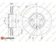 1618886680, Диск тормозной VW PASSAT, PASSAT Variant 10 , front, D=340 x 33