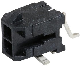 43045-0211, Pin Header, Wire-to-Board, 2 ряд(-ов), 2 контакт(-ов), Surface Mount Right Angle