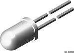 Фото 1/3 TSHG6400, Infrared Emitter 850nm 700mW/sr Circular Top Mount 2-Pin T-1 3/4