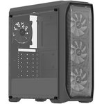 Корпус ATX Zalman N5 MF, Midi-Tower, без БП, черный [n5 mf black]