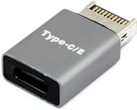 Фото 1/2 Переходник USB Type E папа на USB Type C мама