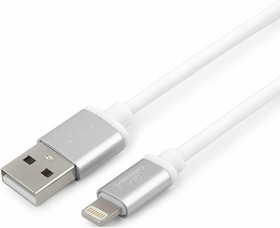 Кабель USB - Lightning, 0.5м, Gembird CC-S-APUSB01W-0.5M