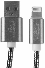 Кабель USB - Lightning, 0.5м, Gembird CC-G-APUSB02Gy-0.5M