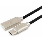Кабель USB - USB Type-C, 1м, Gembird CC-P-USBC02Bk-1M