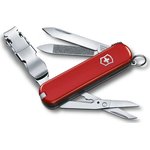 Нож перочинный Victorinox NailClip 580 (0.6463) 65мм 8функц. красный