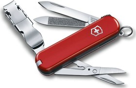 Фото 1/6 Нож перочинный Victorinox NailClip 580 (0.6463) 65мм 8функц. красный