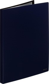 Фото 1/3 Папка файловая Комус 20 т.-синяя, с карманом для CD/визитки
