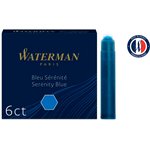 Картридж Waterman International (CWS0110950) Serenity Blue чернила для ручек ...