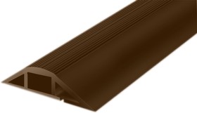 Фото 1/2 1m Brown Cable Cover in PVC, 7.4mm Inside dia.