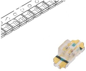 Фото 1/2 23-22BUSRSYGC/ S530-A5/E3/TR8, LED; SMD; 1205; red/yellow-green; 3.2x1.25x1.1mm; 130°; 60/60mW