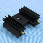 SK 104 25,4 STS, Heat Sink Passive TO-220/SOT-32/TO-3P Extruded Screw Mount ...