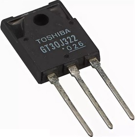 GT30J322(Q), Транзистор, IGBT, 600В, 30А [2-16F1A], Toshiba | купить в розницу и оптом