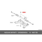 54588EN00A, Гайка NISSAN MURANO (Z51), QASHQAI (J10/J11), TEANA (J32) ...