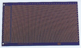 03-2989, Matrix Board FR4 With 54 x 34 1mm Holes, 2.5mm Pitch, 160 x 100mm