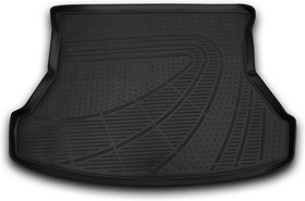 E500250E1, Коврик автомобильный резиновый в багажник LADA Kalina, 2013- , ун., 1 шт. (полиуретан)