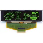 MCOT256064BA-GM, 3.12in Green Passive matrix OLED Display 256 x 64pixels TAB ...