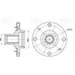 MR 0108, Ступица ВАЗ 2108 передняя Trialli