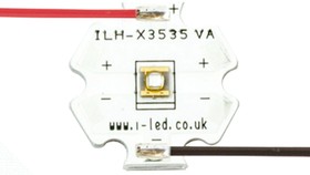 ILH-XO01-S380- SC211-WIR200. , N3535 1 Powerstar Series UV LED, 380nm 320mW 125 °, 4-Pin