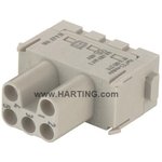 09140052717, Heavy Duty Power Connector Module, 16A, Female, Han-Modular Series, 5 Contacts
