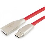 Кабель USB - USB Type-C, 3м, Gembird CC-G-USBC01R-3M