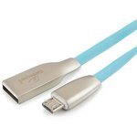 Кабель USB A (M) - microUSB B (M), 1м, Gembird CC-G-mUSB01Bl-1M