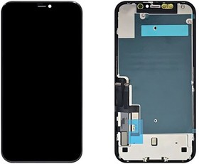 Дисплей (экран) в сборе с тачскрином для iPhone 11 (In-Сell) (GX)