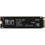 SSD M.2 Crucial 500Gb P3  CT500P3SSD8  (PCI-E 3.0 x4, up to 3500/1900MBs ...