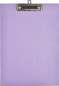 Фото 1/6 Папка-планшет д/бумаг КОМУС A4 фиолетовый