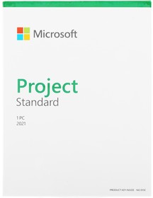 Фото 1/2 Офисное приложение Microsoft Project Standard 2021 Win English Medialess P8 (076-05916)