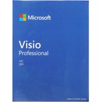 Офисное приложение Microsoft Visio Professional 2021 Win English Medialess P8 ...