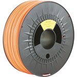 2.85mm Fluorescent Orange ABS 3D Printer Filament, 1kg