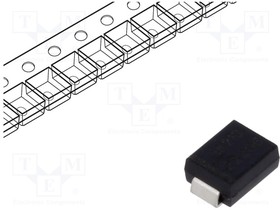 SK210TR, Diode: Schottky rectifying; SMD; 100V; 2A; SMB; reel,tape