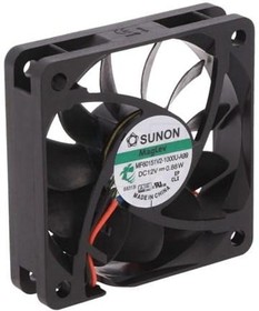 Фото 1/2 MF60151V2-1000U-A99, DC Fans Axial Fan, 60x60x15mm, 12VDC, 22.8CFM, 0.14"H2O, Vapo, Wire, Auto Restart