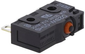 Фото 1/2 D2SW-01HS, Basic / Snap Action Switches .1AMP 180GF PIN PL